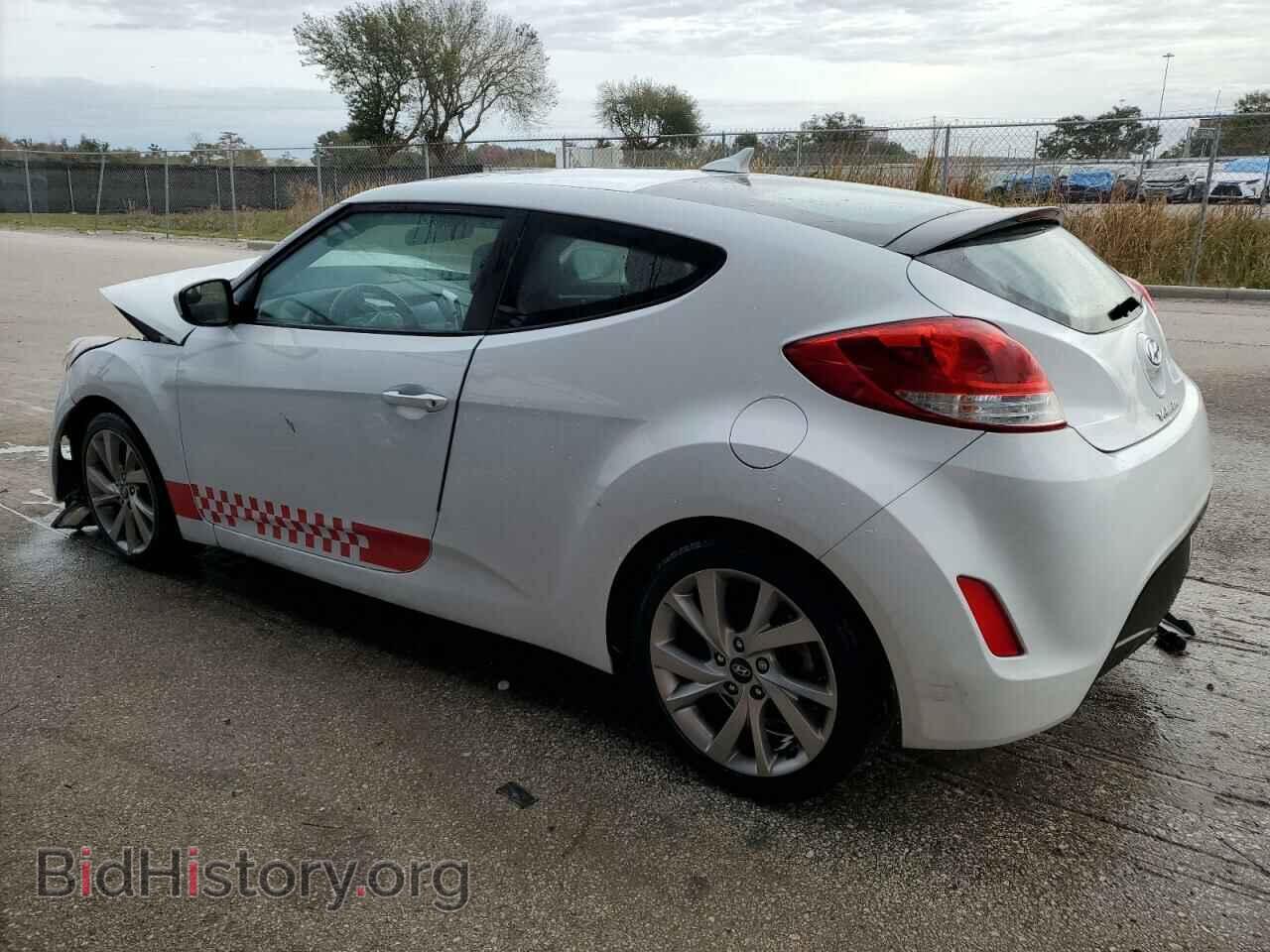 2017 HYUNDAI VELOSTER - VIN: KMHTC6AD2HU316640 - Фото 2