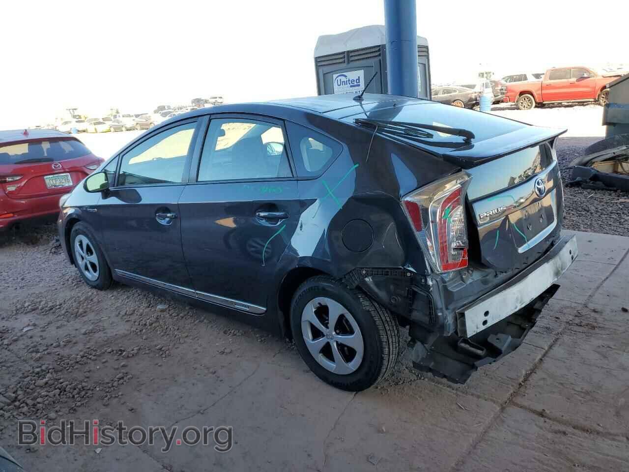 2013 TOYOTA PRIUS - VIN: JTDKN3DU8D5598243 - Фото 2