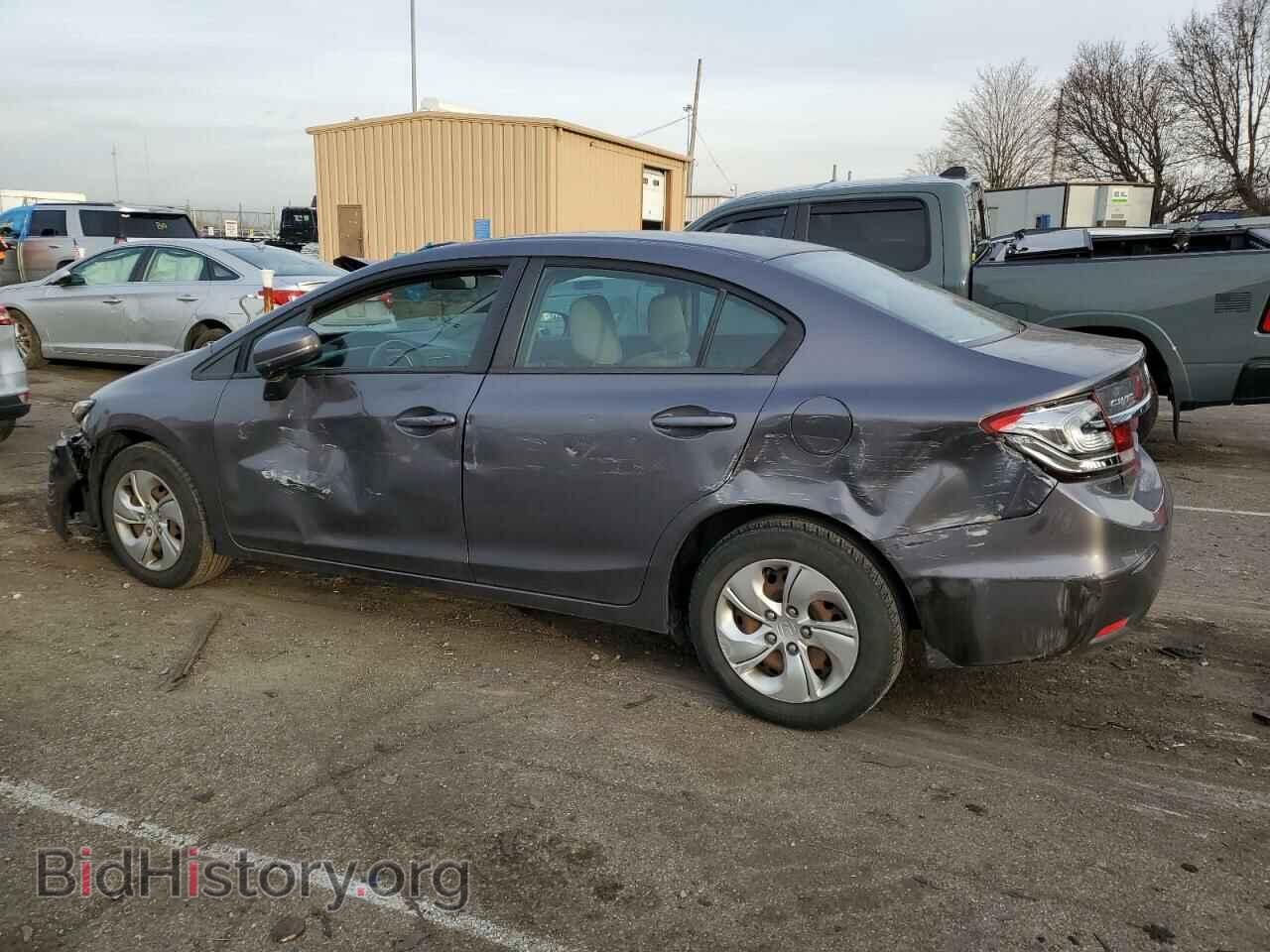 2014 HONDA CIVIC - VIN: 19XFB2F59FE076514 - Фото 2