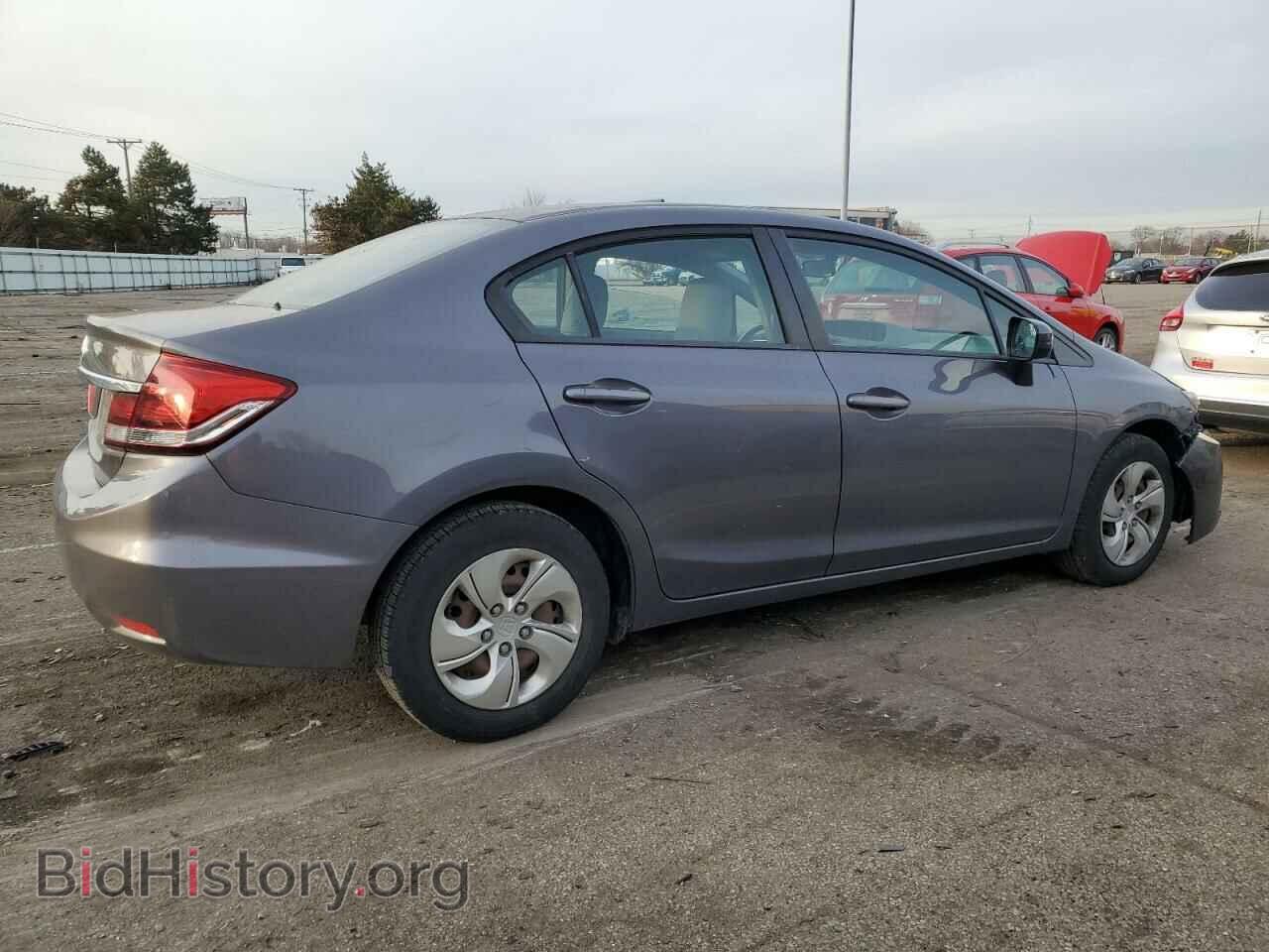 2014 HONDA CIVIC - VIN: 19XFB2F59FE076514 - Фото 3