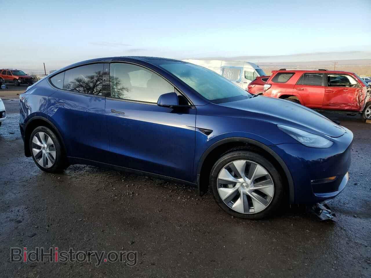 2022 TESLA MODEL Y - VIN: 7SAYGDEE5NA011837 - Фото 4