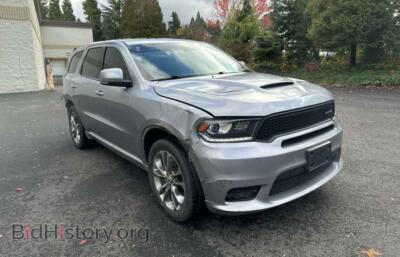 2019 Dodge DURANGO R/T, silver — VIN 1C4SDJCT2KC756147, Copart