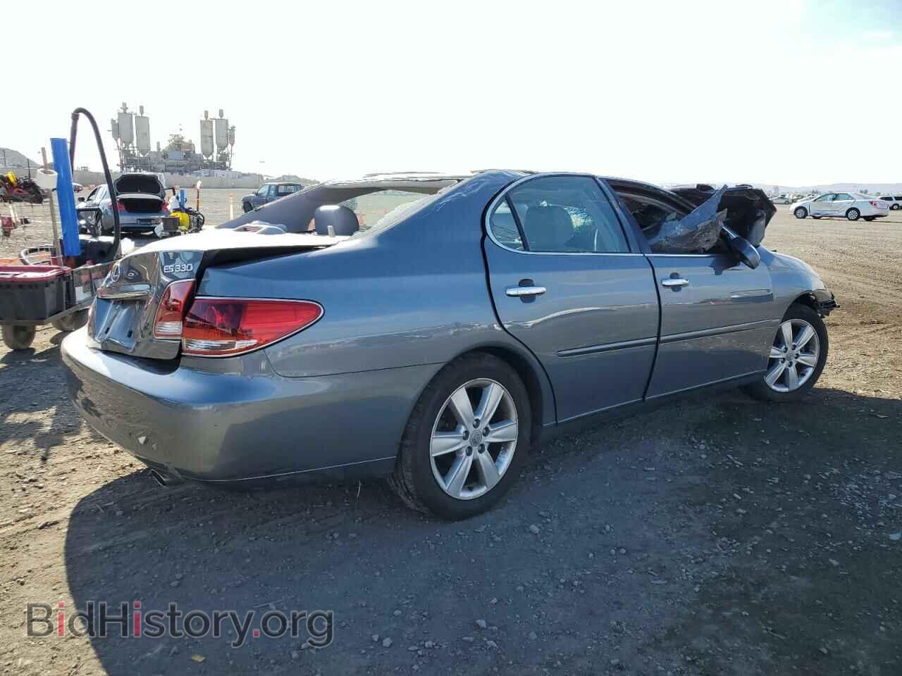 2005 LEXUS ES330 - VIN: JTHBA30G455076219 - Фото 3