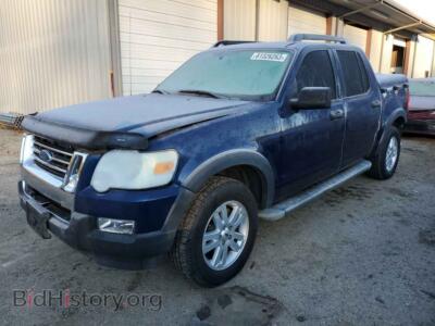 2007 Ford EXPLORER XLT, синий — VIN 1FMEU31K17UB56400, Copart