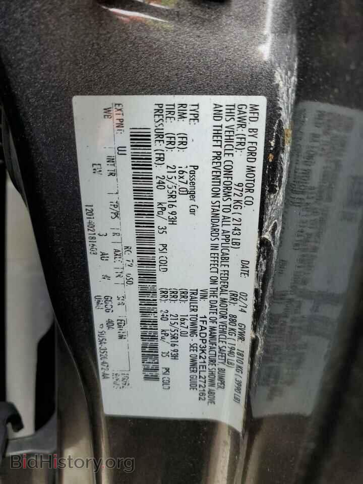 2014 FORD FOCUS - VIN: 1FADP3K21EL272162 - Photo 12