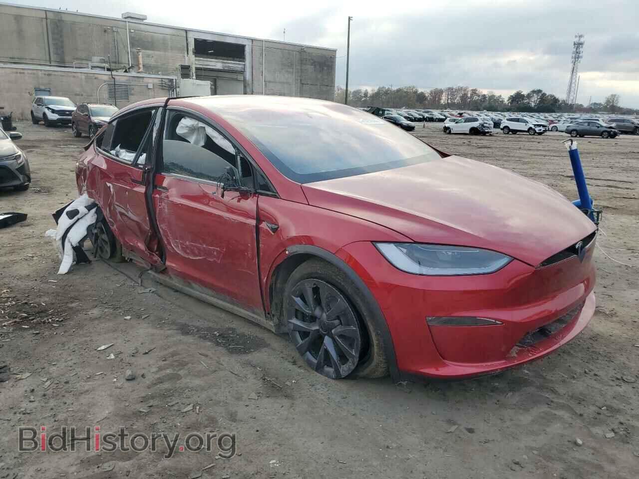 2024 TESLA MODEL X - VIN: 7SAXCBE51RF441739 - Фото 4