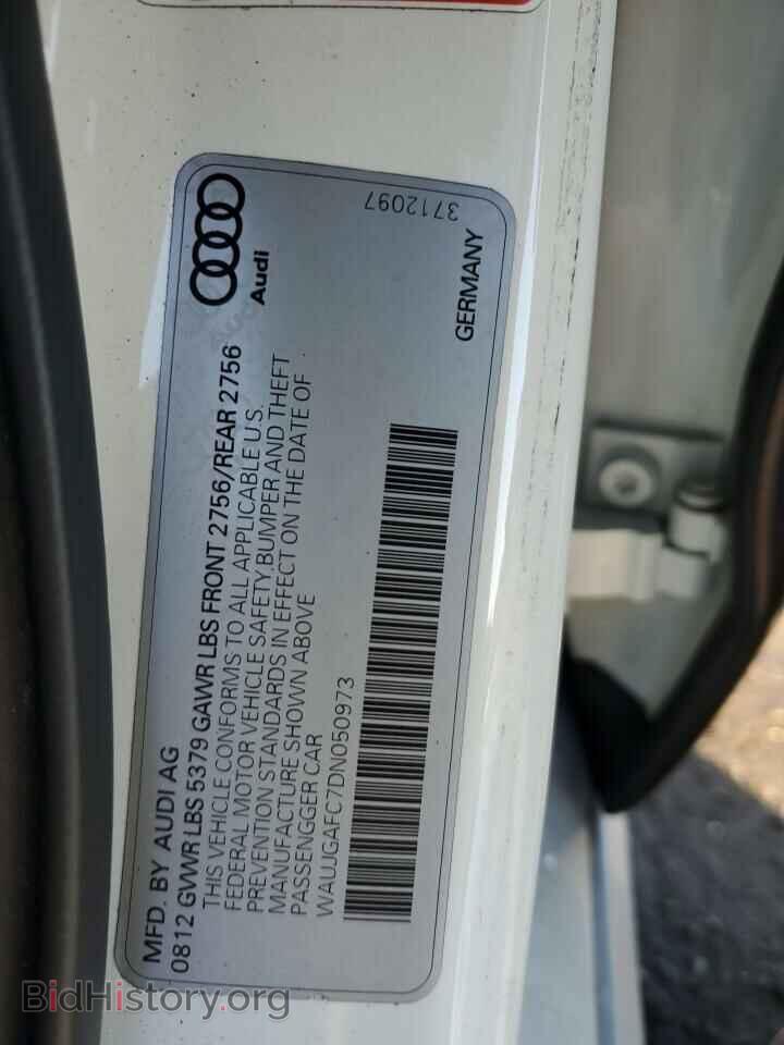 2013 AUDI A6 - VIN: WAUJGAFC7DN050973 - Фото 12
