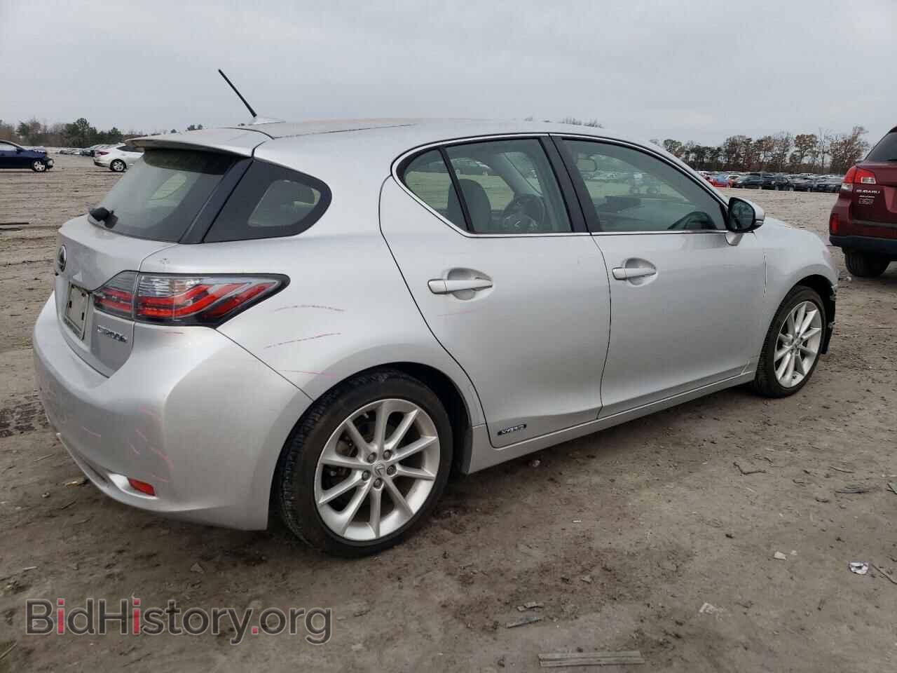 2012 LEXUS CT 200 - VIN: JTHKD5BH7C2094981 - Фото 3