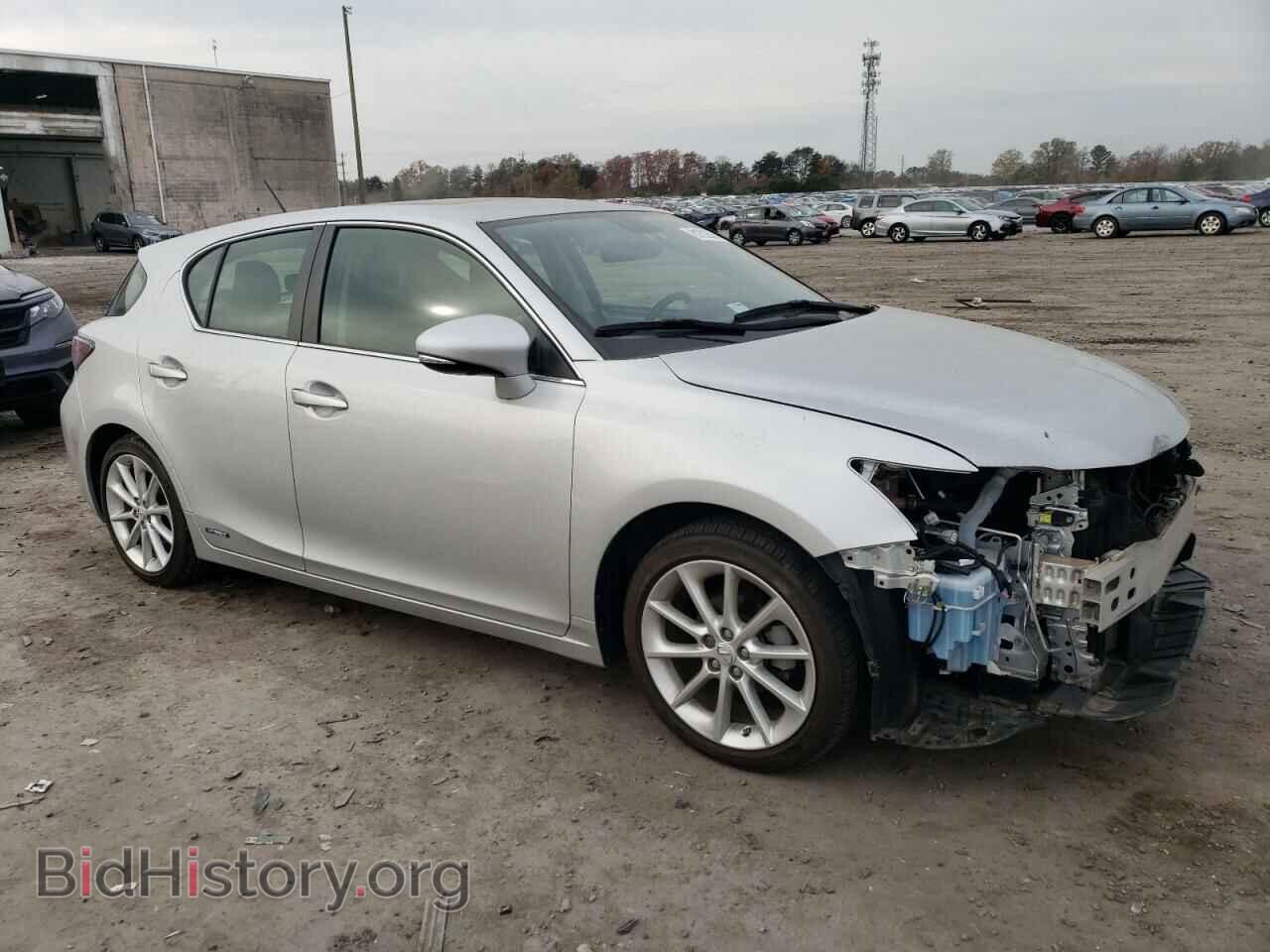 2012 LEXUS CT 200 - VIN: JTHKD5BH7C2094981 - Фото 4