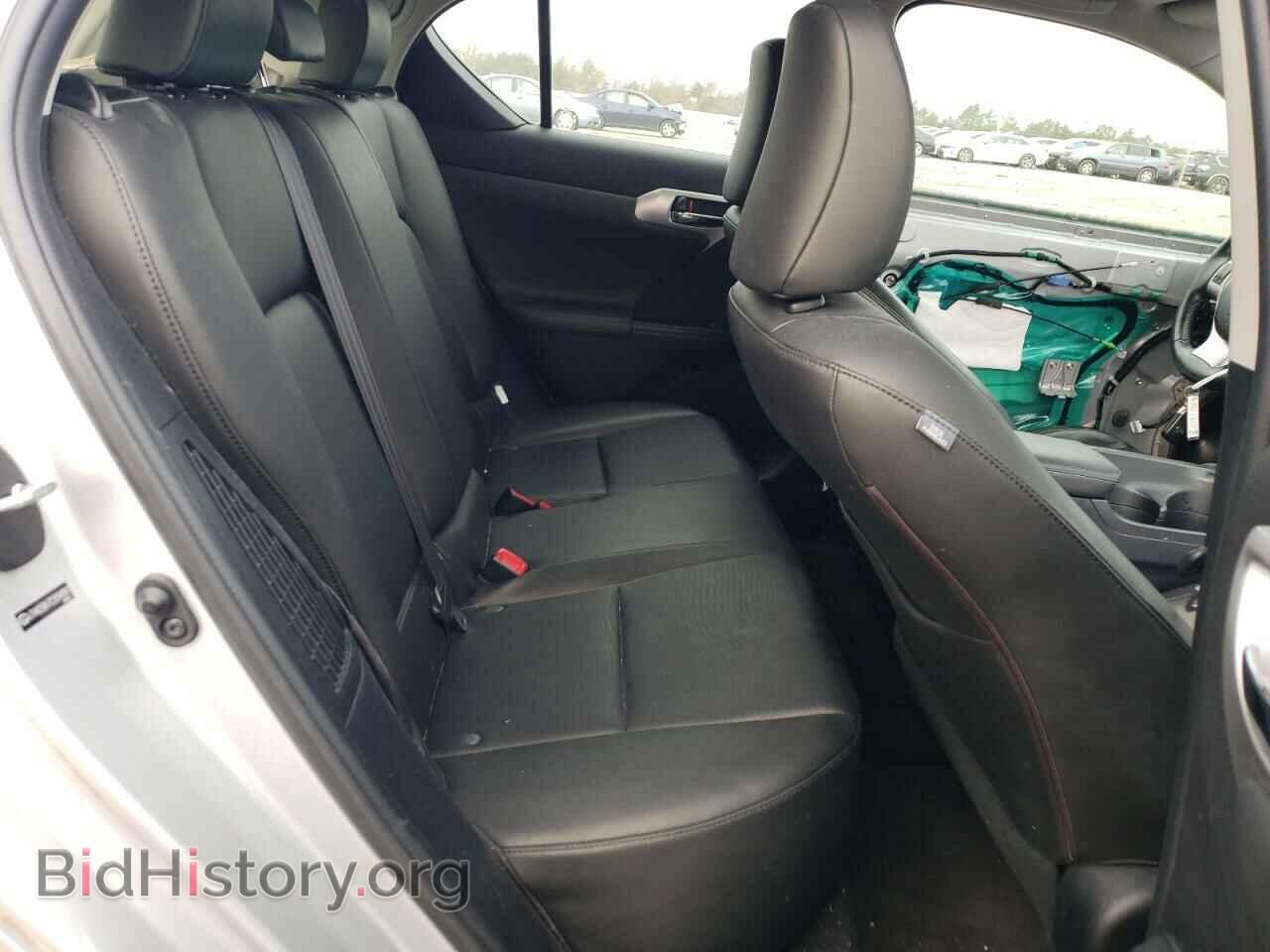 2012 LEXUS CT 200 - VIN: JTHKD5BH7C2094981 - Фото 10
