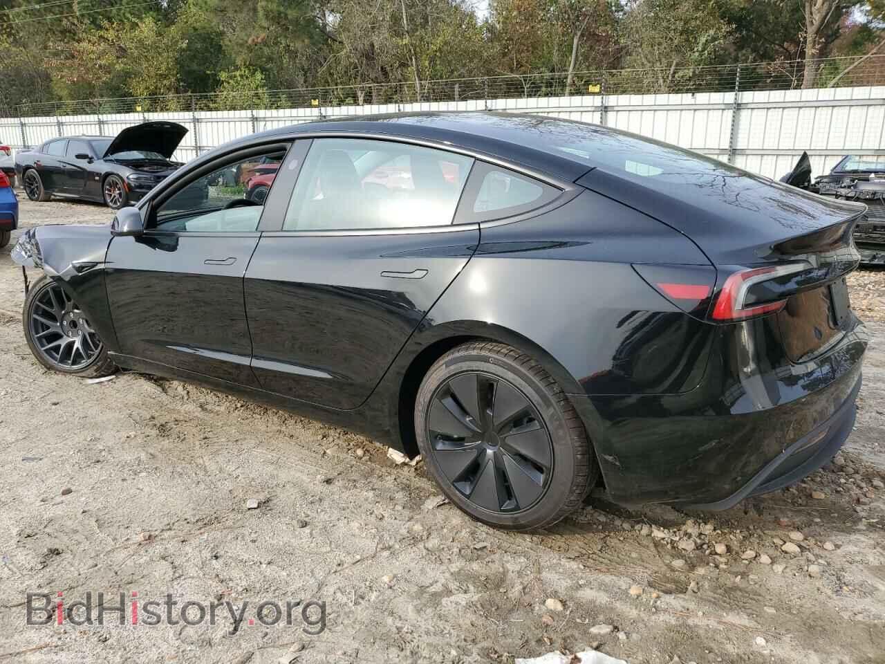 2024 TESLA MODEL 3 - VIN: 5YJ3E1EA0RF843569 - Фото 2