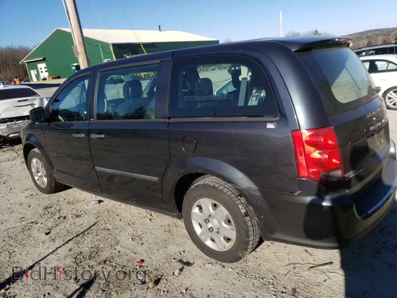 2013 DODGE CARAVAN - VIN: 2C4RDGBG3DR606404 - Фото 2