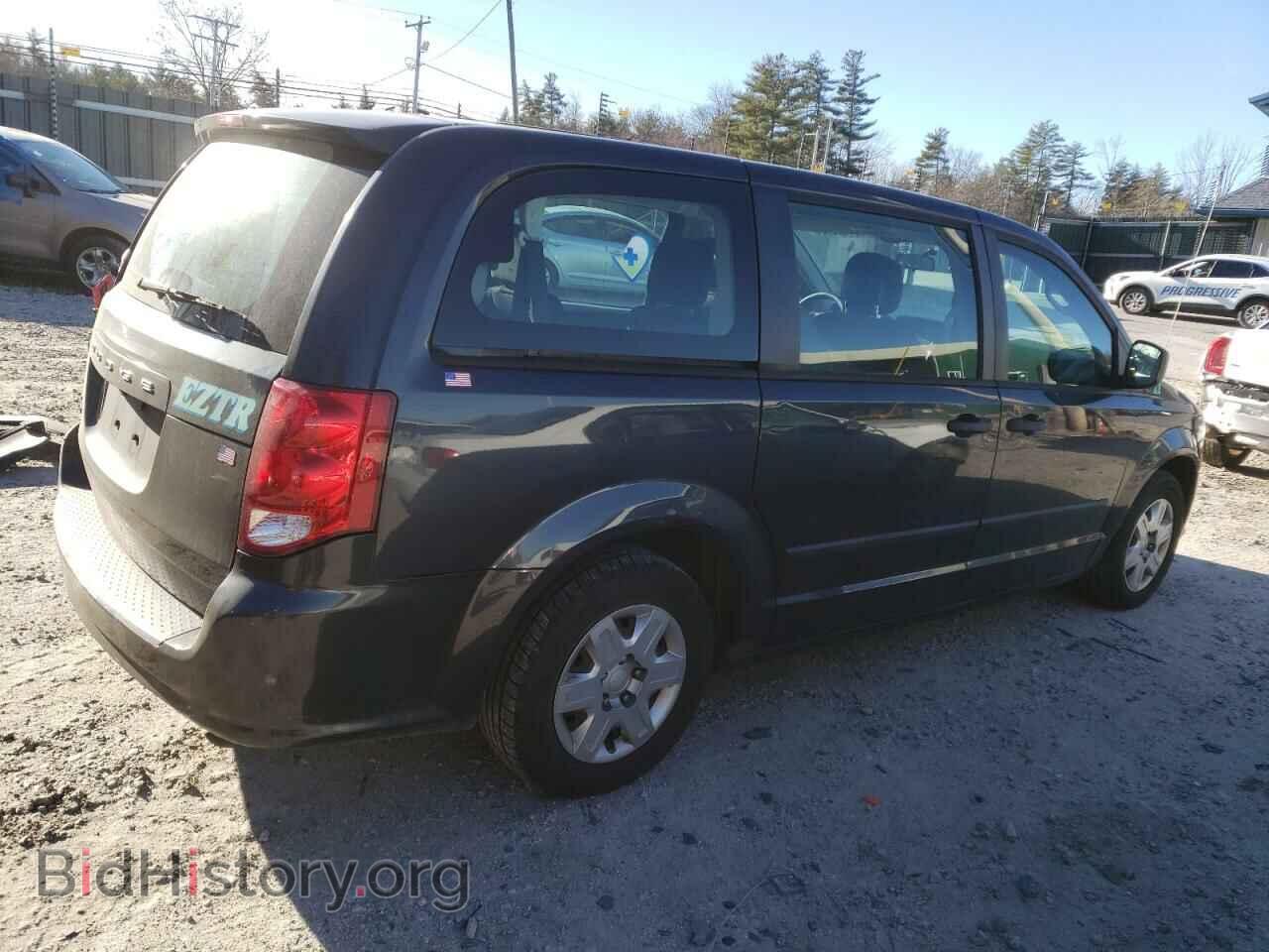 2013 DODGE CARAVAN - VIN: 2C4RDGBG3DR606404 - Фото 3