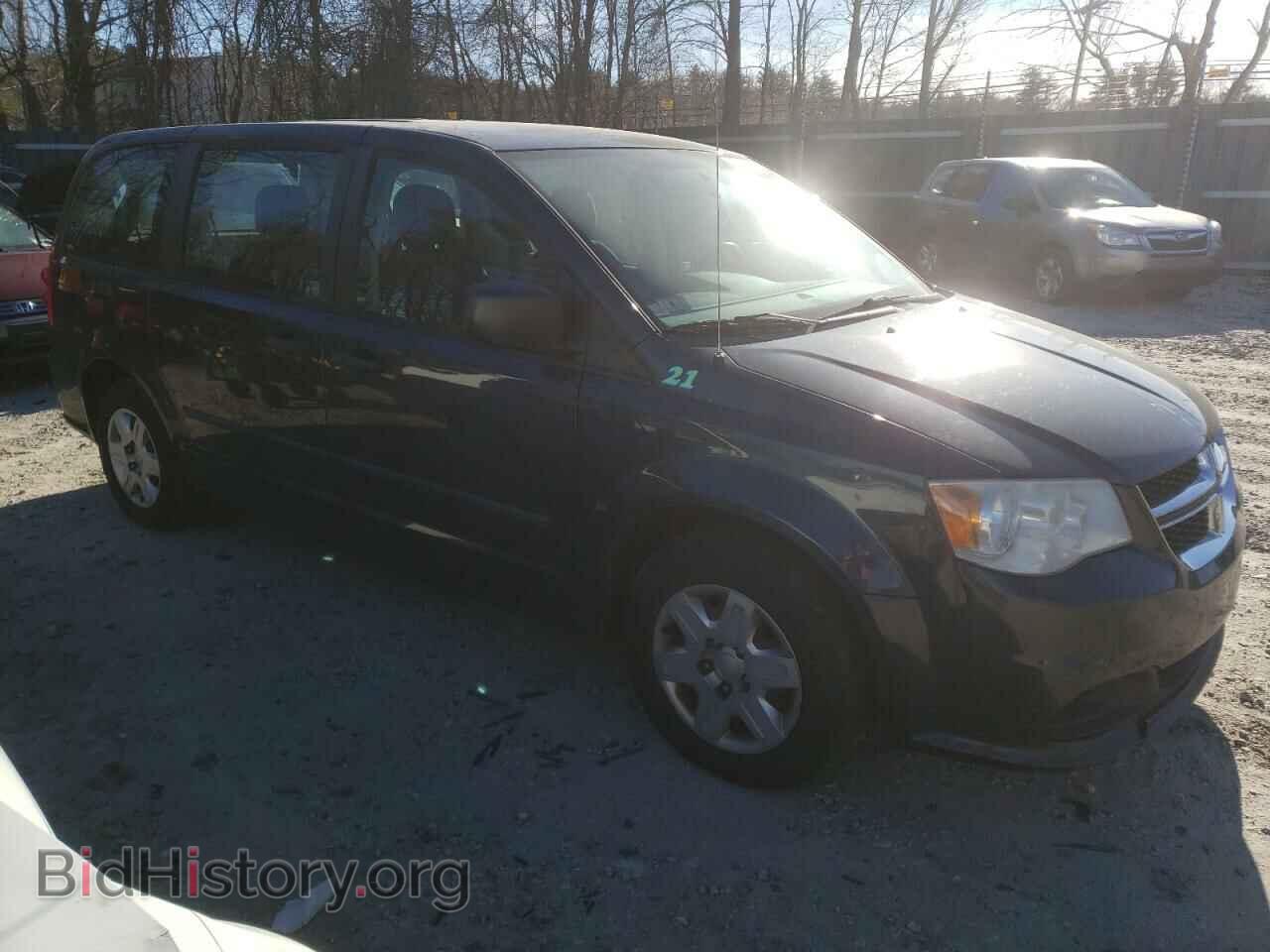 2013 DODGE CARAVAN - VIN: 2C4RDGBG3DR606404 - Фото 4