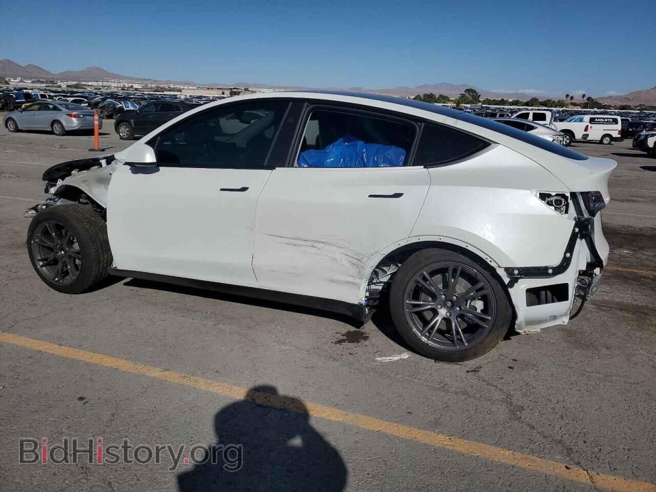 2025 TESLA MODEL Y - VIN: 7SAYGDED0SF317009 - Фото 2