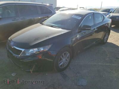 2012 Kia OPTIMA LX, черный — VIN 5XXGM4A74CG051588, Copart