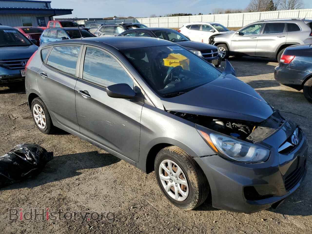 2012 HYUNDAI ACCENT - VIN: KMHCT5AE3CU016150 - Фото 4