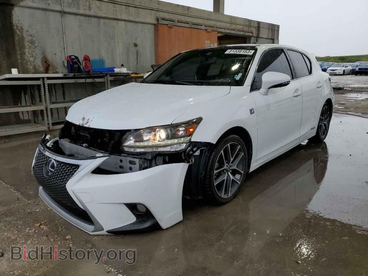 Photo JTHKD5BH5E2209418 - LEXUS CT 200 2014