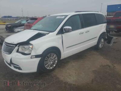 2015 Chrysler MINIVAN Touring L, белый — VIN 2C4RC1CG4FR540107, Copart