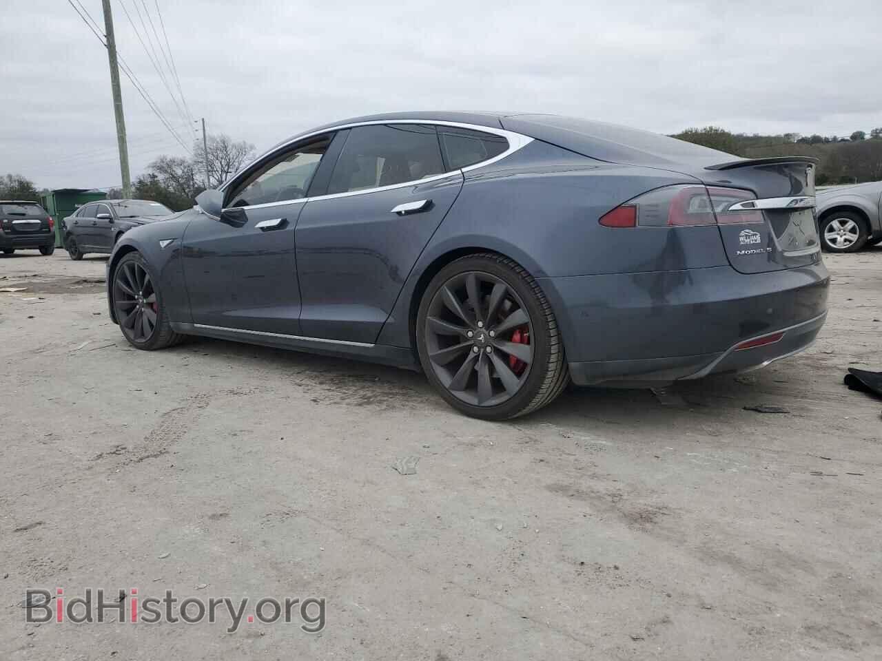 2014 TESLA MODEL S - VIN: 5YJSA1H10EFP52671 - Фото 2