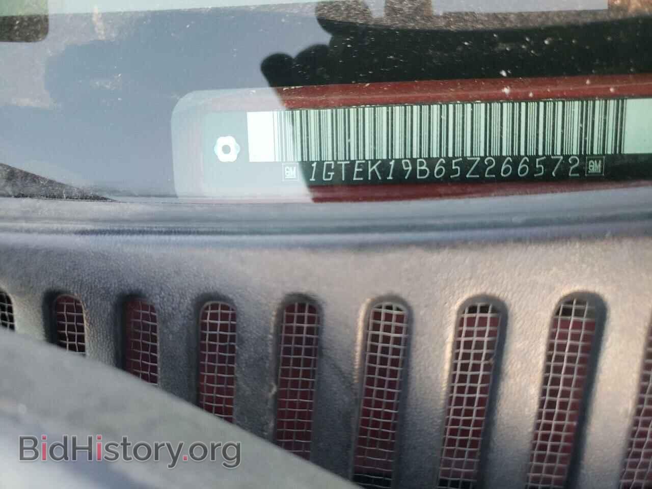 2005 GMC SIERRA - VIN: 1GTEK19B65Z266572 - Фото 12