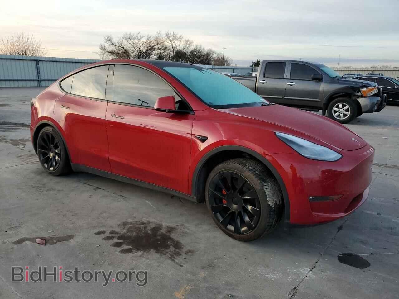 2021 TESLA MODEL Y - VIN: 5YJYGDEE6MF264843 - Фото 4