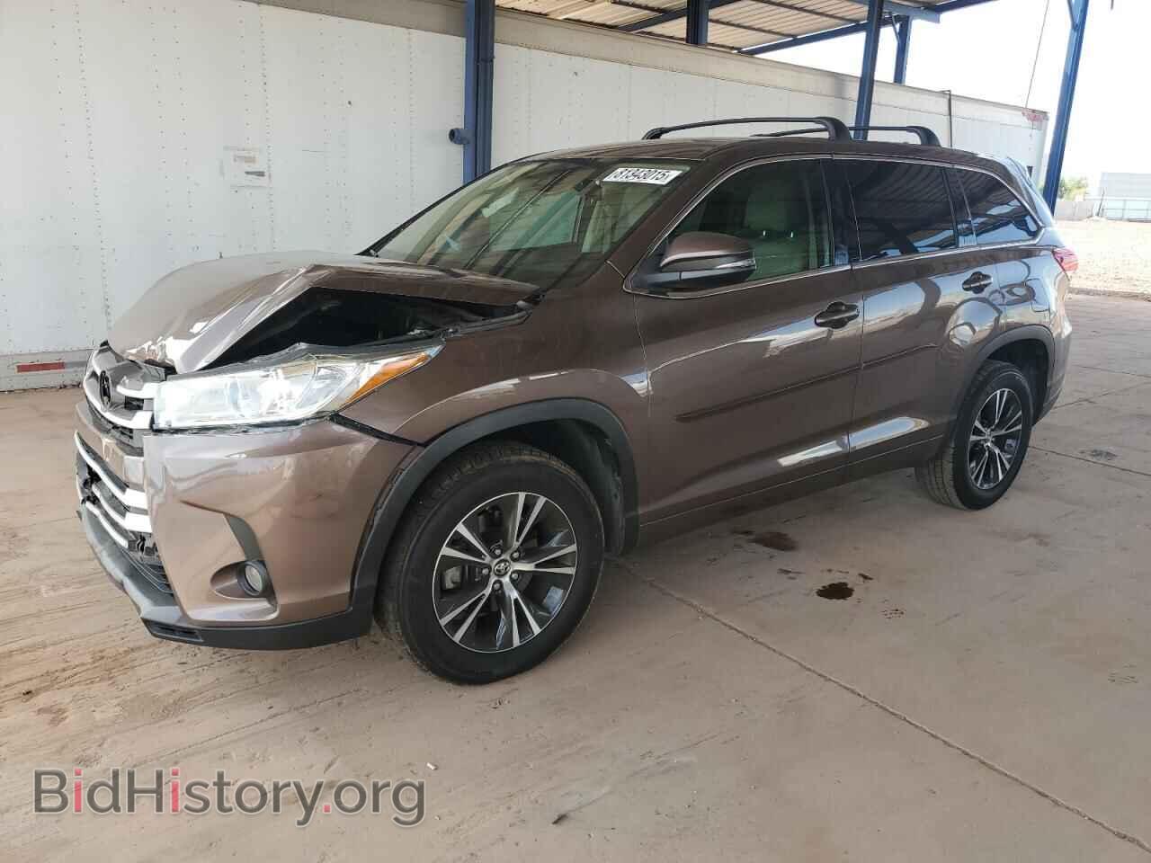 Фотография 5TDZZRFH2JS238588 - TOYOTA HIGHLANDER 2018