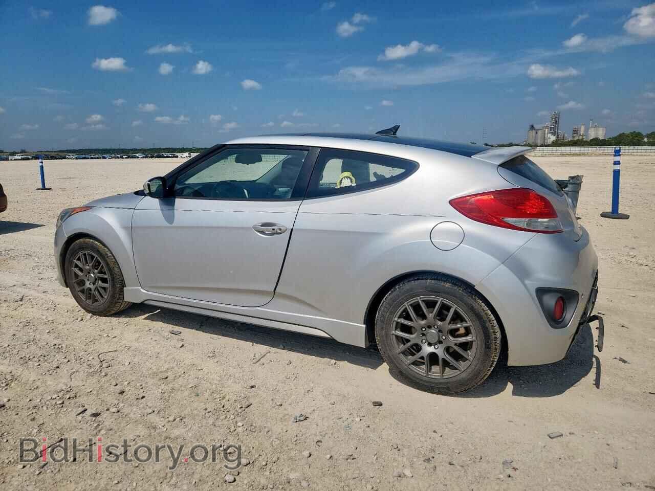 2013 HYUNDAI VELOSTER - VIN: KMHTC6AE2DU125545 - Фото 2