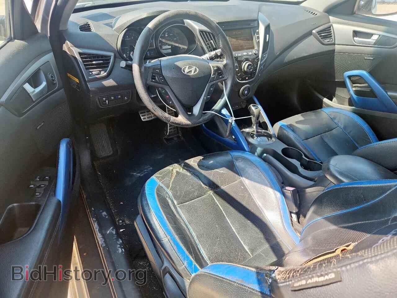 2013 HYUNDAI VELOSTER - VIN: KMHTC6AE2DU125545 - Фото 8