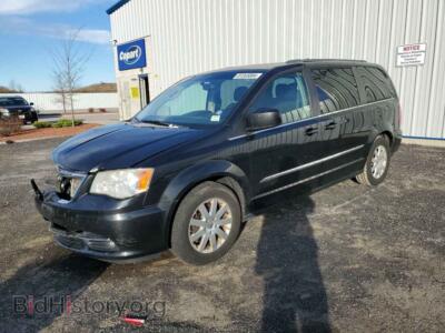 2014 Chrysler MINIVAN Touring, черный — VIN 2C4RC1BGXER211296, Copart