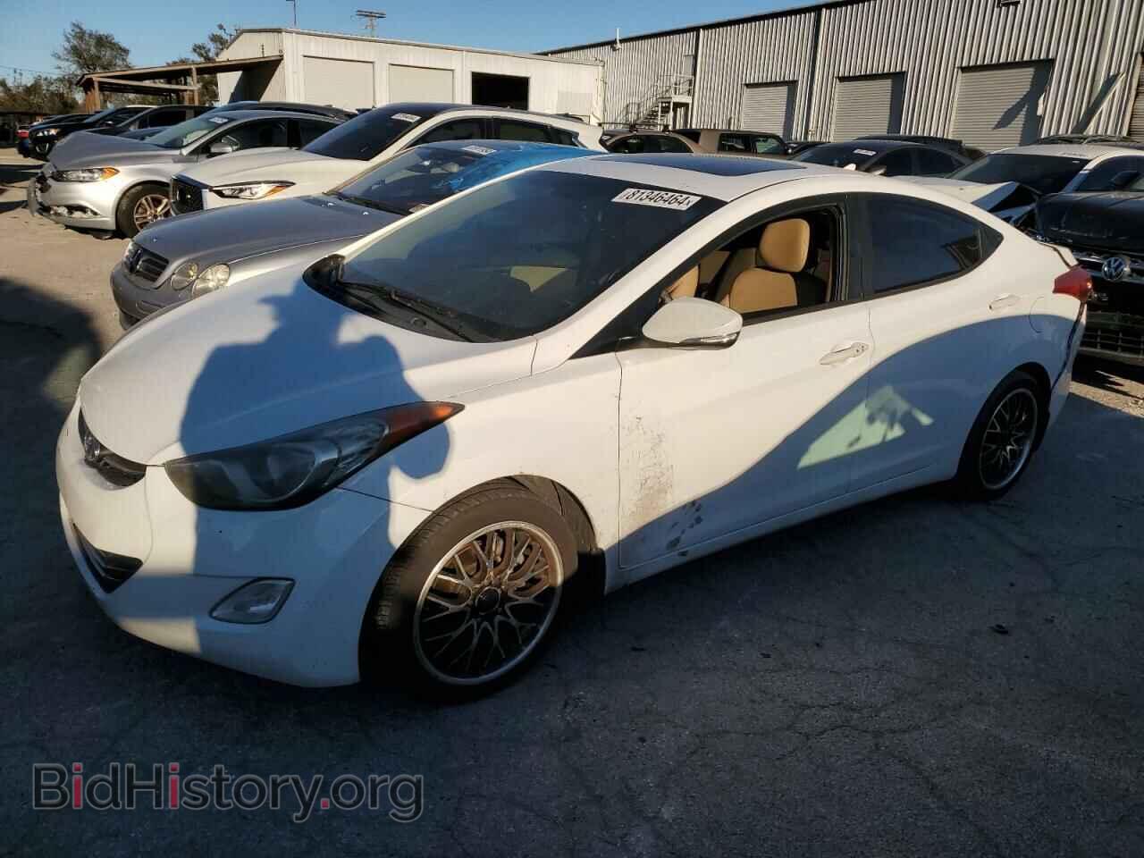 Photo 5NPDH4AE8CH149498 - HYUNDAI ELANTRA 2012