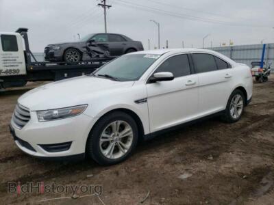 2016 Ford TAURUS SEL, white — VIN 1FAHP2E81GG134340, Copart