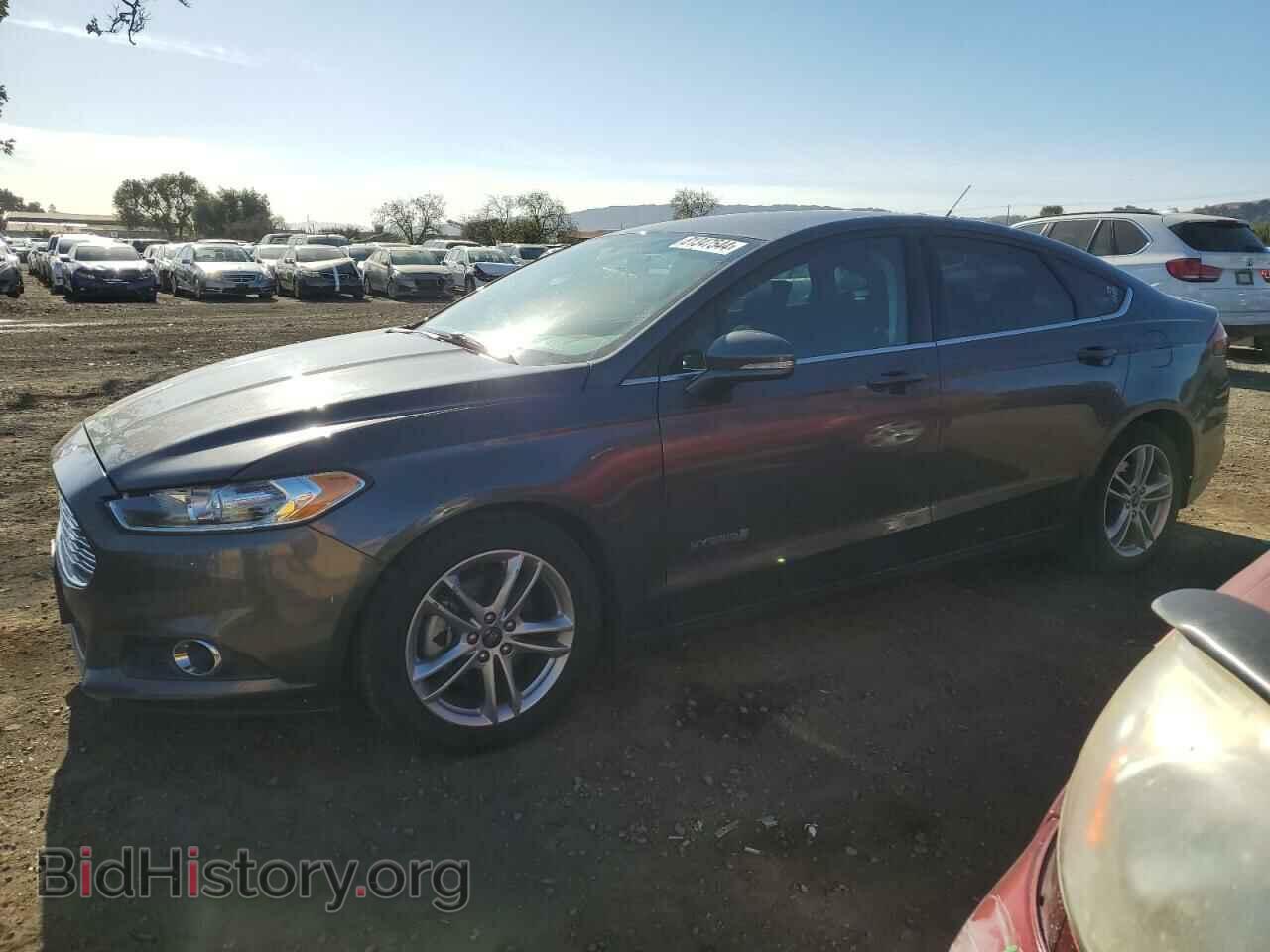 Photo 3FA6P0LU3FR228402 - FORD FUSION 2015