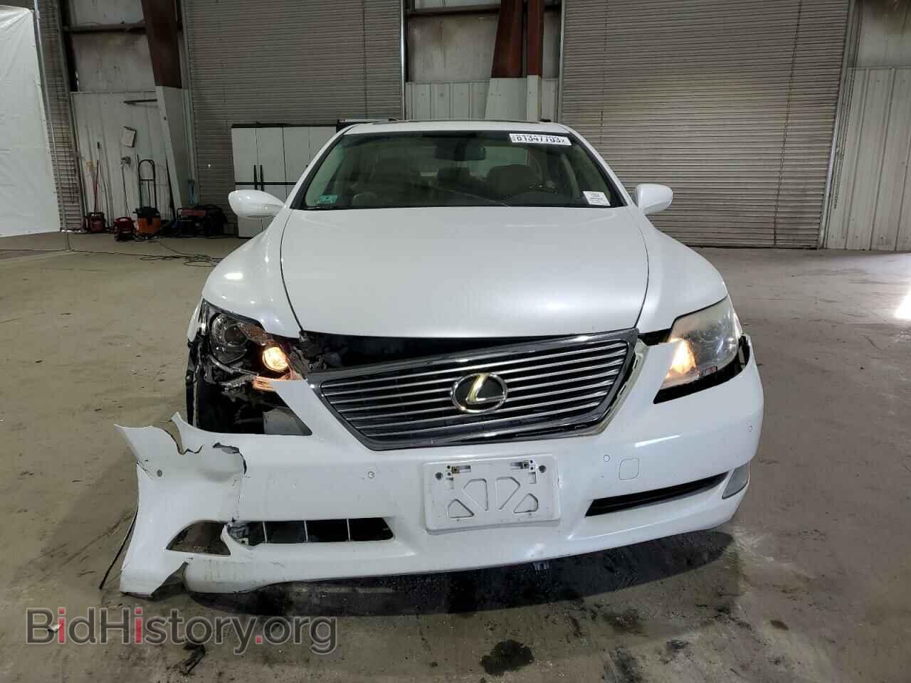 2007 LEXUS LS460 - VIN: JTHBL46F675031168 - Фото 5