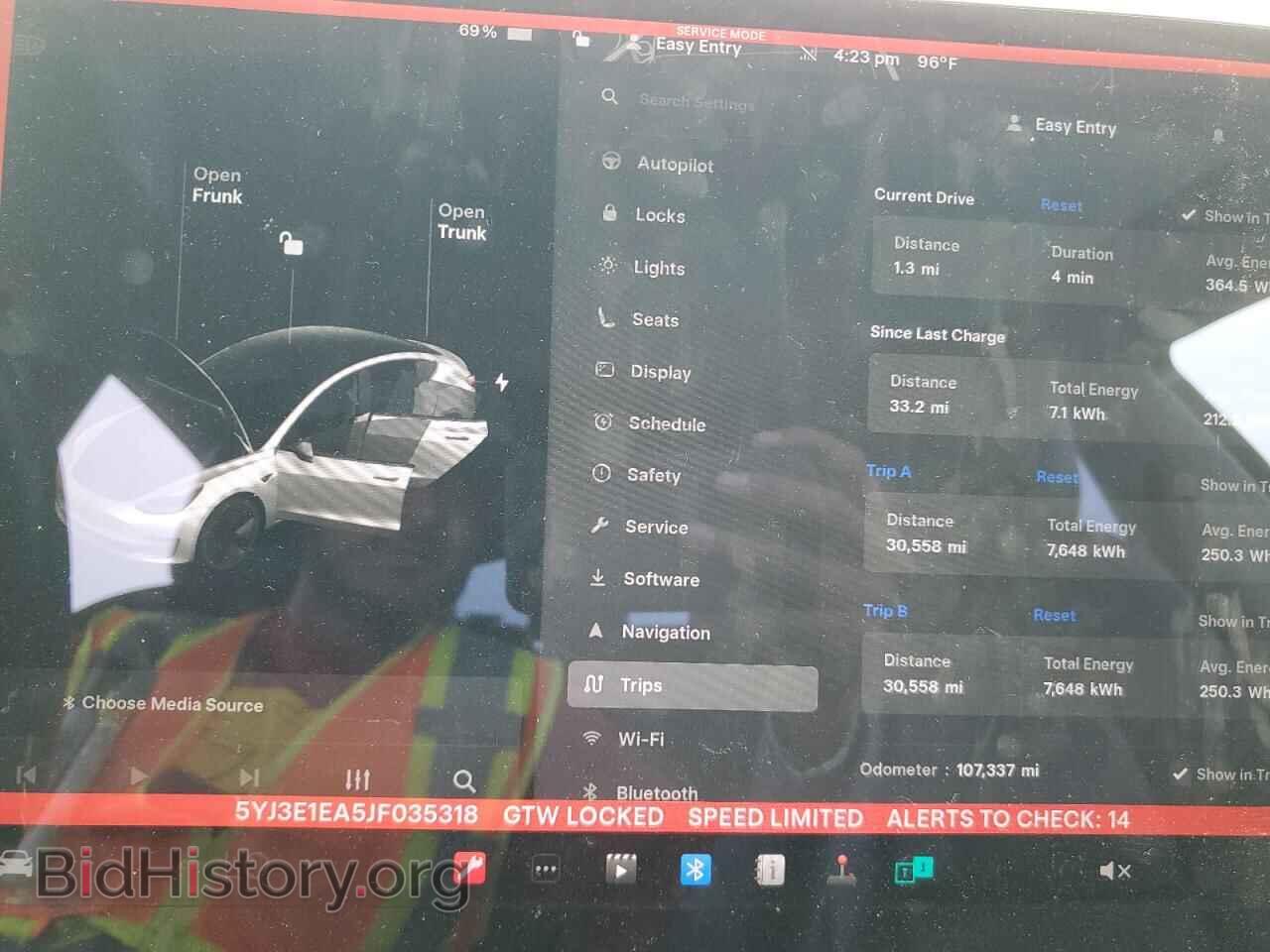 2018 TESLA MODEL 3 - VIN: 5YJ3E1EA5JF035318 - Фото 9
