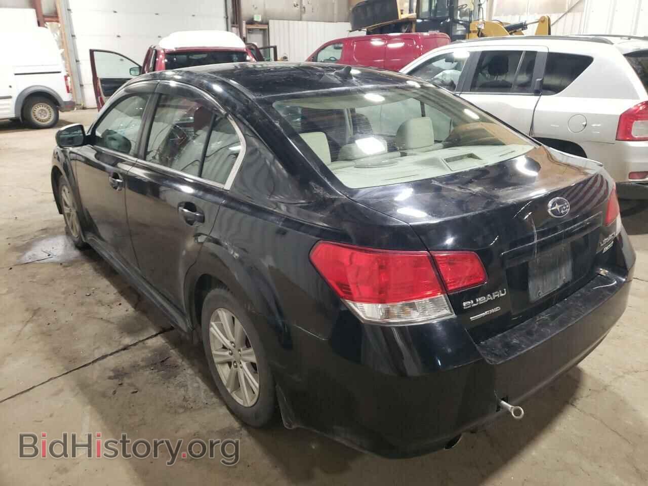 2011 SUBARU LEGACY - VIN: 4S3BMBF60B3223421 - Фото 2
