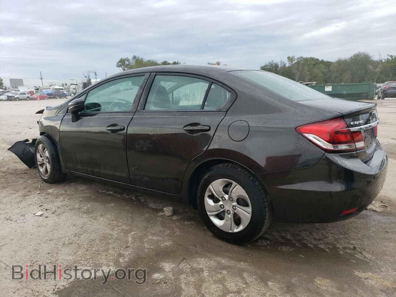 2014 HONDA CIVIC - VIN: 2HGFB2F57EH517349 - Фото 2
