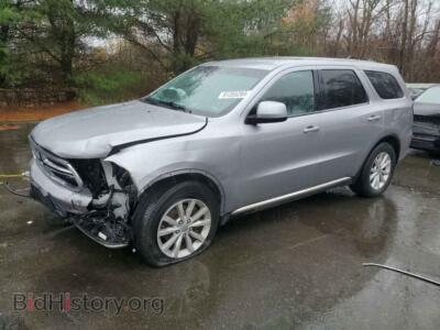 2014 Dodge DURANGO SXT, silver — VIN 1C4RDJAG4EC351657, Copart