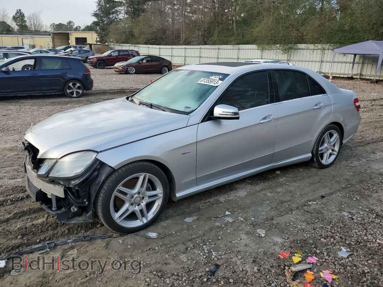 Photo WDDHF5KB8CA641754 - MERCEDES-BENZ E-CLASS 2012