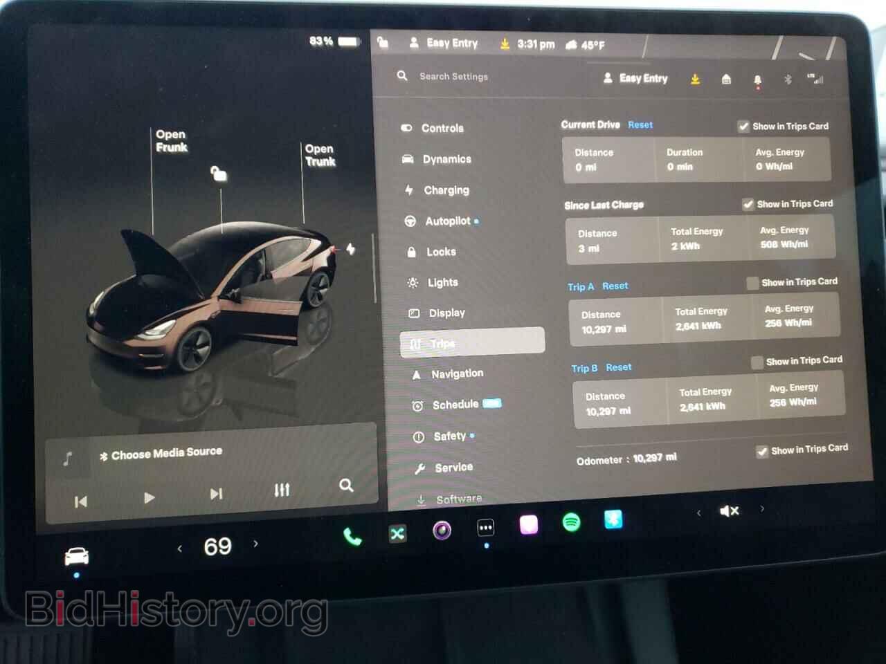 2023 TESLA MODEL 3 - VIN: 5YJ3E1EA7PF711664 - Фото 9
