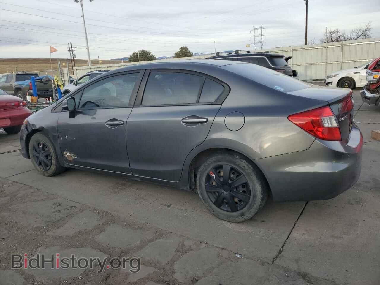 2012 HONDA CIVIC - VIN: 2HGFB2F56CH611610 - Фото 2