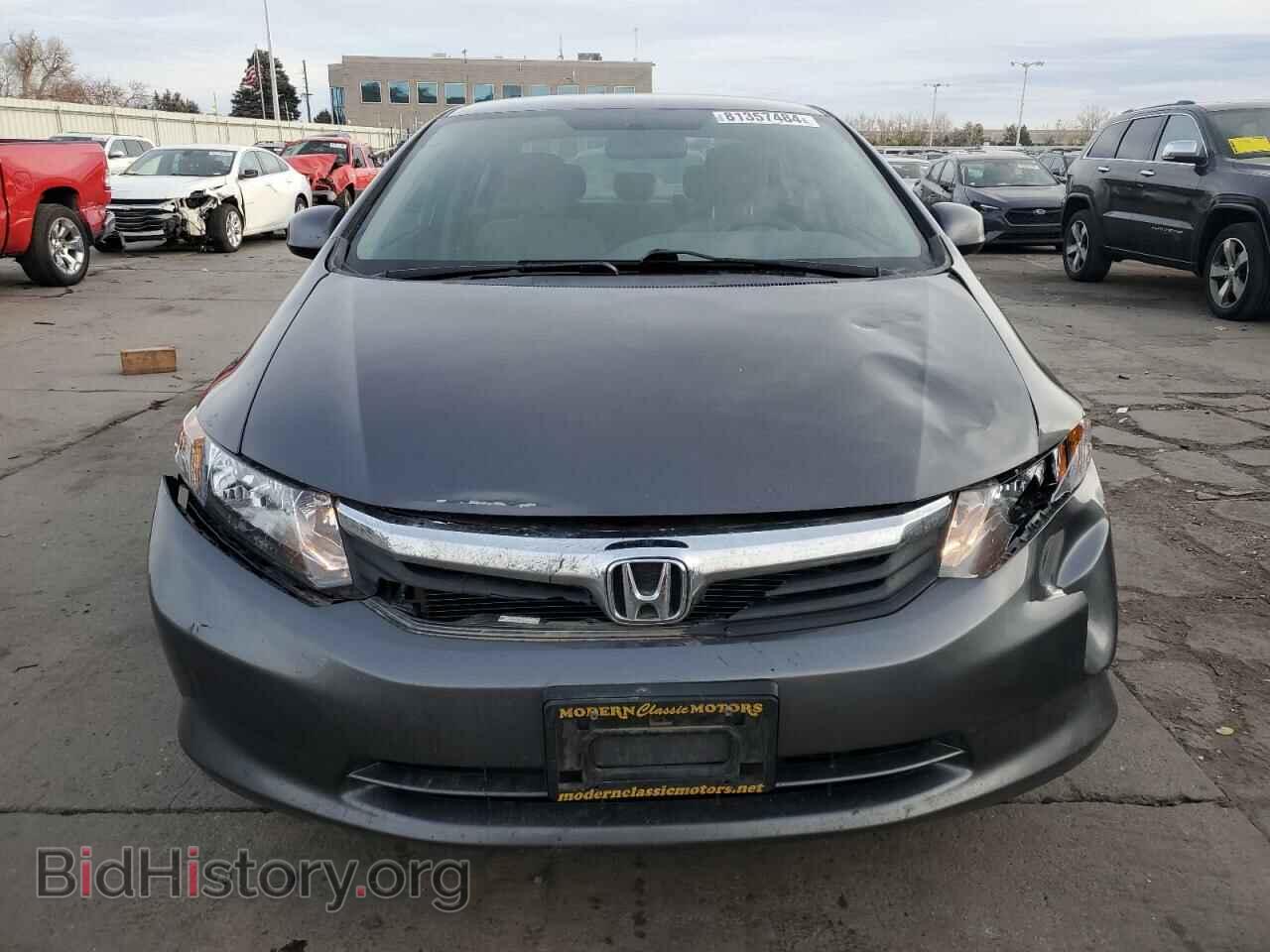 2012 HONDA CIVIC - VIN: 2HGFB2F56CH611610 - Фото 5