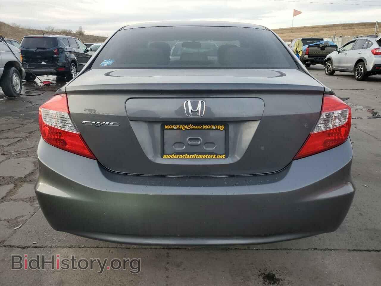 2012 HONDA CIVIC - VIN: 2HGFB2F56CH611610 - Фото 6