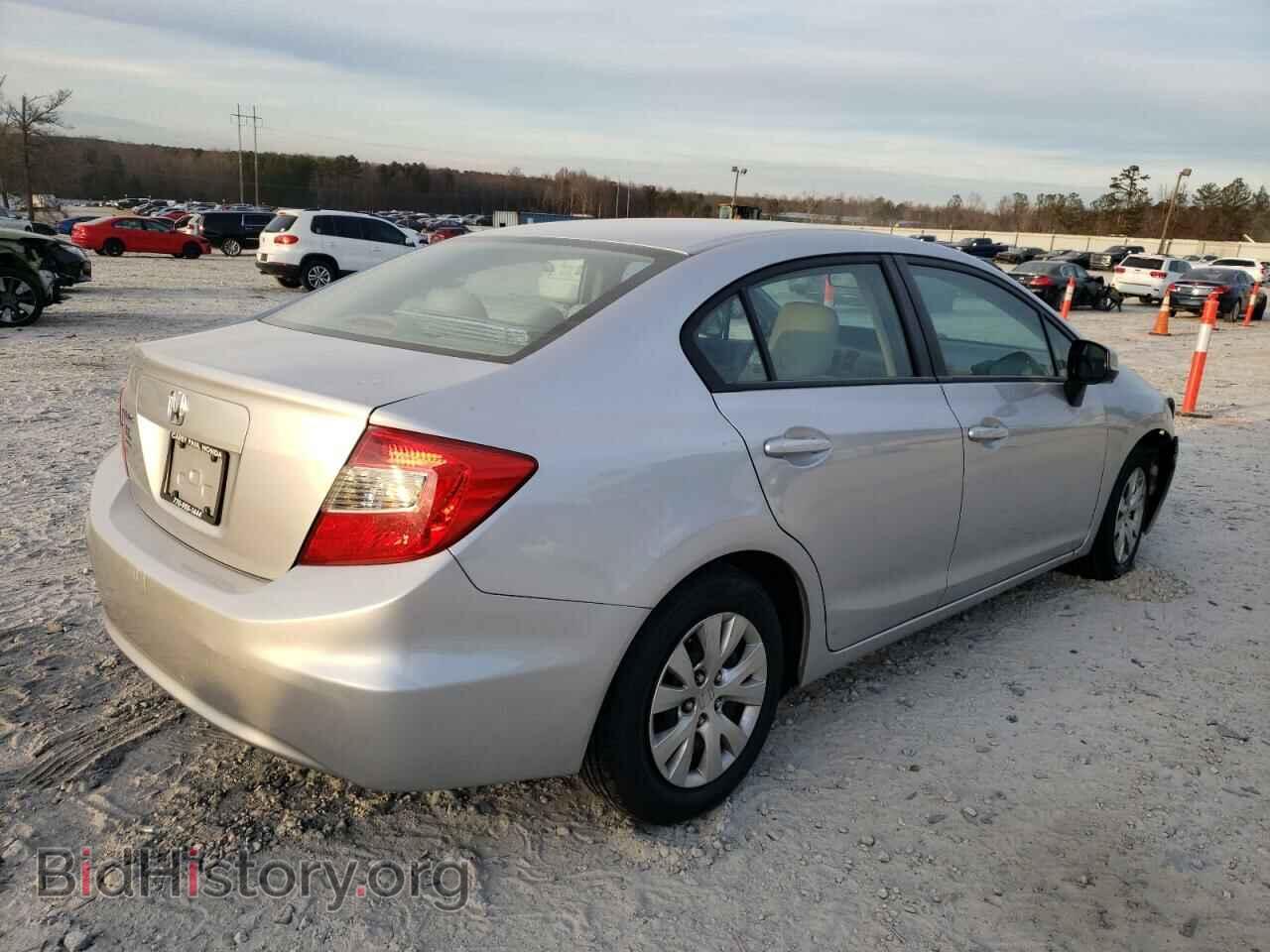 2012 HONDA CIVIC - VIN: 19XFB2F57CE062199 - Фото 3