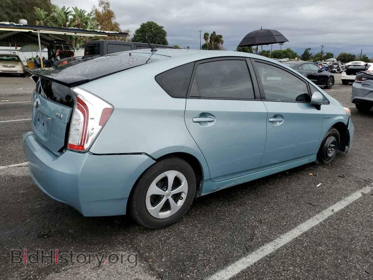2014 TOYOTA PRIUS - VIN: JTDKN3DU9E1755545 - Фото 3