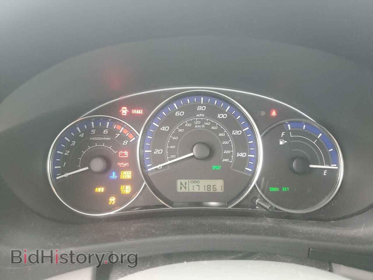 2011 SUBARU FORESTER - VIN: JF2SHABC0BH735601 - Фото 9