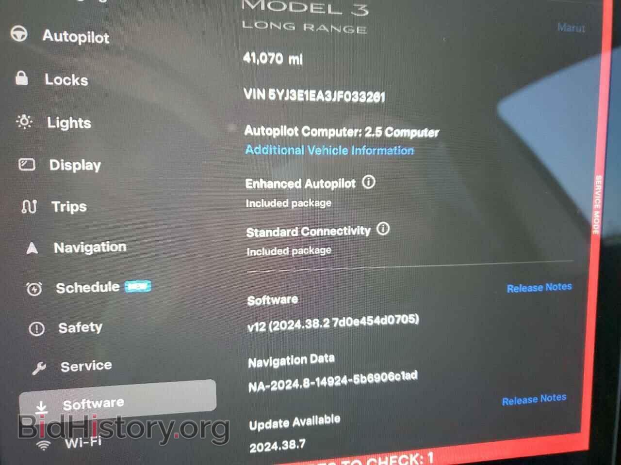 2018 TESLA MODEL 3 - VIN: 5YJ3E1EA3JF033261 - Фото 9