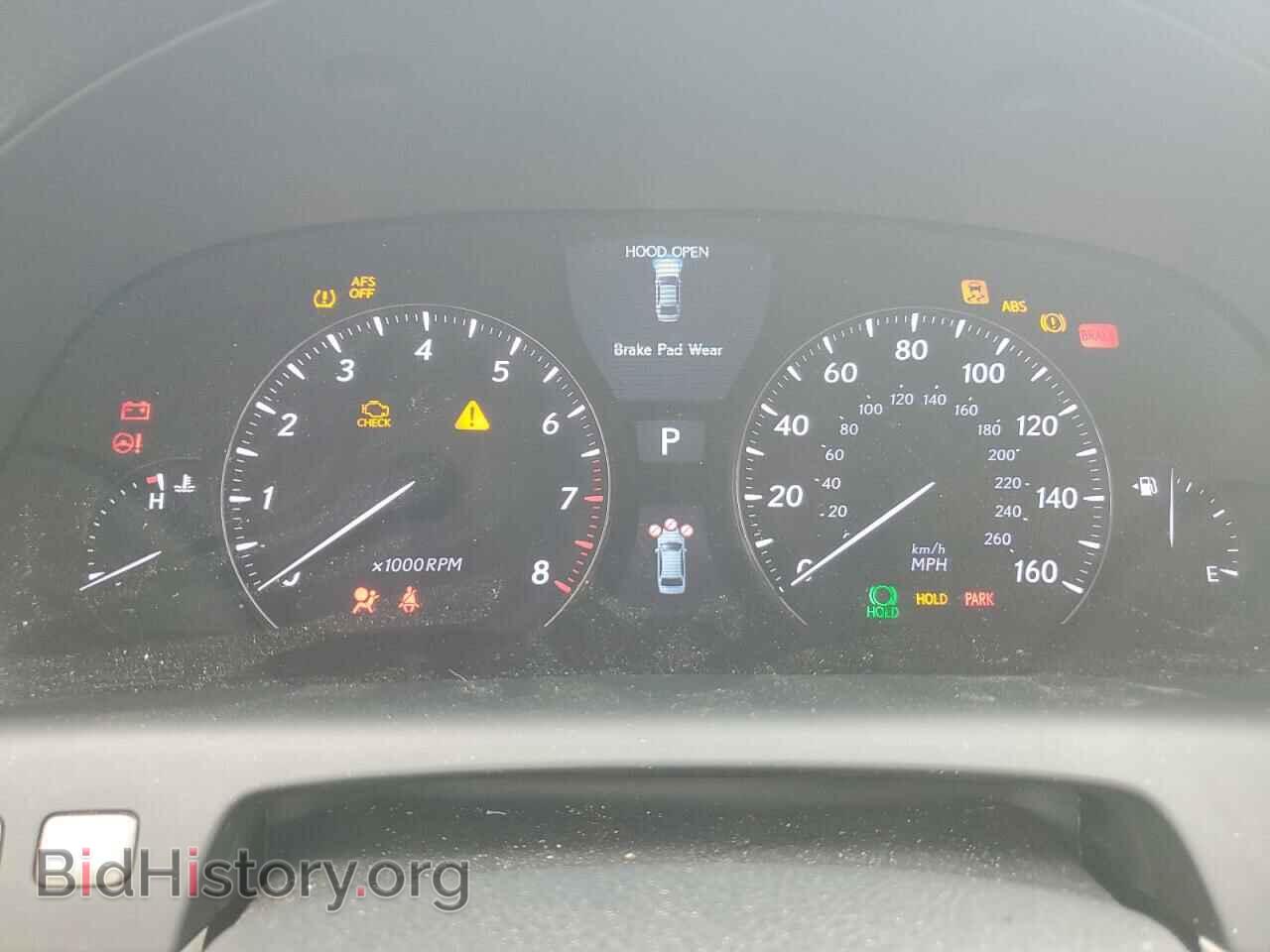 2008 LEXUS LS460 - VIN: JTHBL46F785062818 - Фото 9