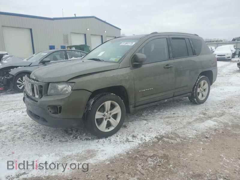 2015 Jeep COMPASS Latitude (VIN 1C4NJCEA1FD328762) — фото 1 из 13, Copart, повреждение: передняя часть