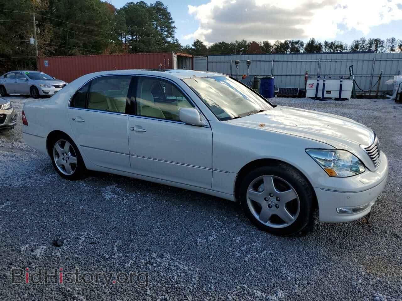 2006 LEXUS LS430 - VIN: JTHBN36F665033649 - Фото 4